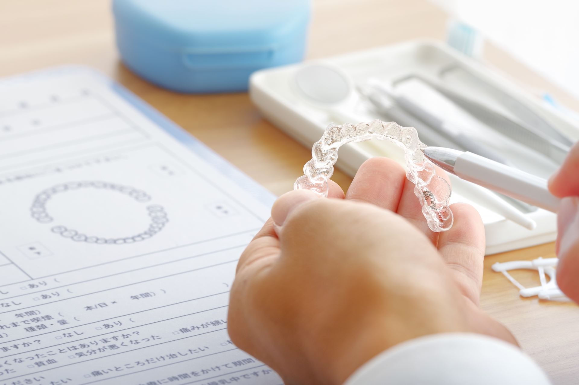 マウスピースを使った対策